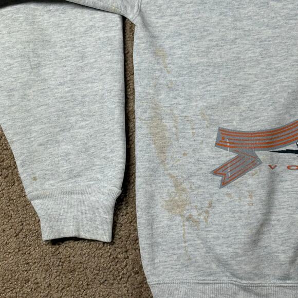 Vintage University of Tennessee Volunteers Sweatshirt Mens XL Gray Girardin NCAA - Picture 5 of 8